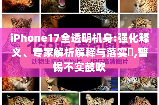 iPhone17全透明机身:强化释义、专家解析解释与落实​,警惕不实鼓吹