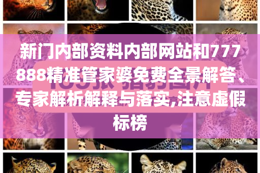 新门内部资料内部网站和777888精准管家婆免费全景解答、专家解析解释与落实,注意虚假标榜