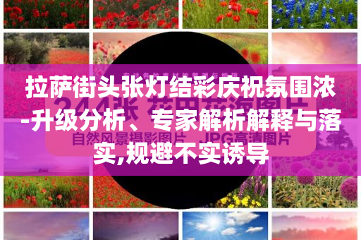 拉萨街头张灯结彩庆祝氛围浓-升级分析、专家解析解释与落实,规避不实诱导