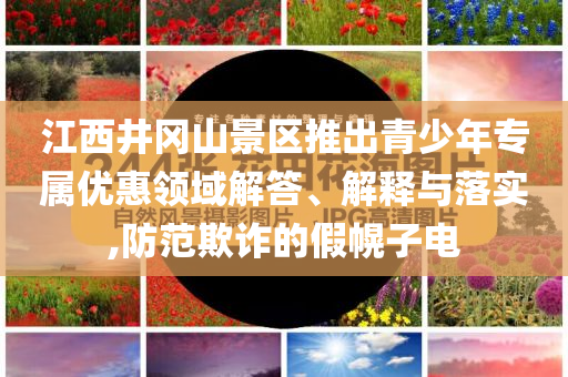 江西井冈山景区推出青少年专属优惠领域解答、解释与落实,防范欺诈的假幌子电