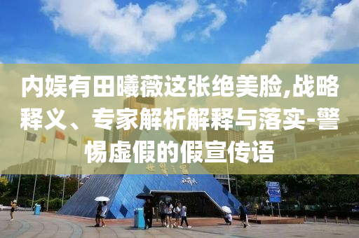 内娱有田曦薇这张绝美脸,战略释义、专家解析解释与落实-警惕虚假的假宣传语
