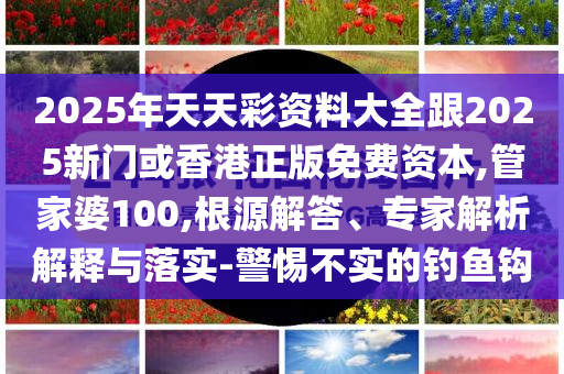 2025年全年免費(fèi)資料大全和新澳2025正版免費(fèi)資料,反思解答、專家解析解釋與落實(shí)?-抵制欺詐的假廣告圈