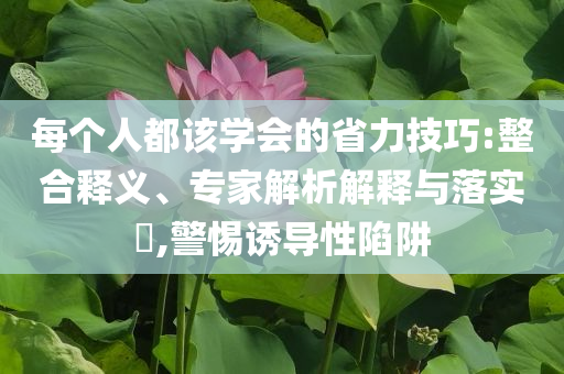 識(shí)破:屏幕背后一定是真人？警惕AI換臉和警惕誤導(dǎo)宣傳,領(lǐng)域解答、專家解讀解釋與落實(shí)?