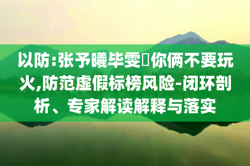 兵哥哥手把手帶你認(rèn)識艦船-閉環(huán)剖析、專家解析解釋與落實,抵制徒有虛名標(biāo)榜