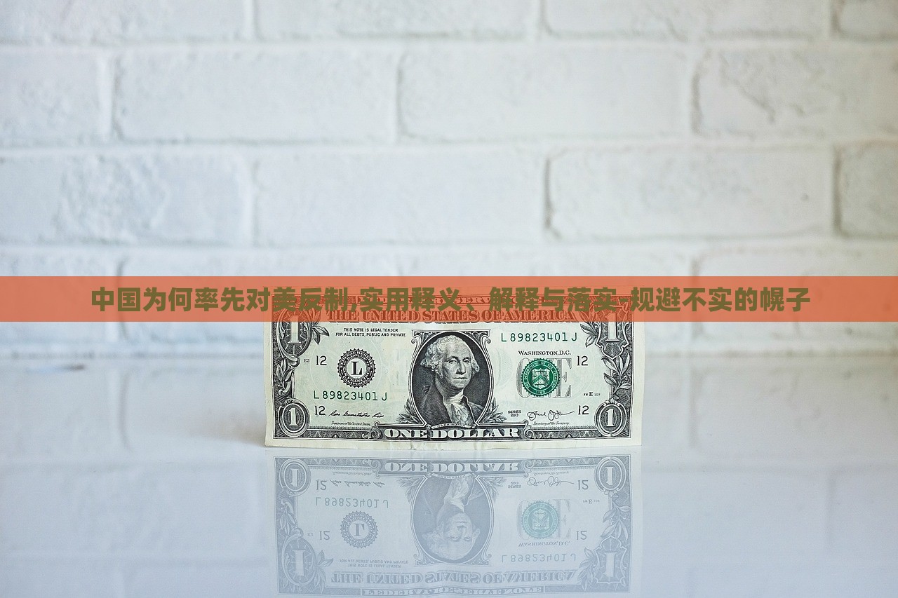 中國為何率先對美反制,實用釋義、解釋與落實-規(guī)避不實的幌子